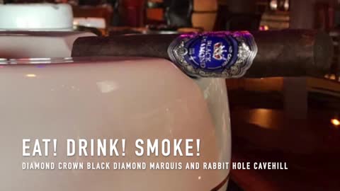 Eat! Drink! Smoke! 137: Diamond Crown Black Diamond Marquis and Rabbit Hole Cavehill 4-Grain Bourbon