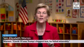 Elizabeth Warren: "Covid 19 was Trump's biggest test, he failed miserably"