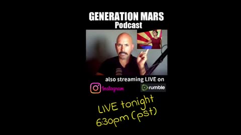 GENERATION MARS Podcast LIVE Wed. 6:30pm (pst) Kari Lake, Matt Walsh Report, Biden Fumbles
