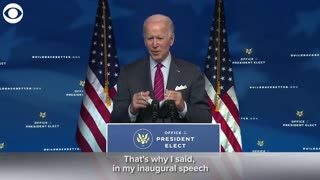 Joe Biden lying about vaccine mandates (2020)