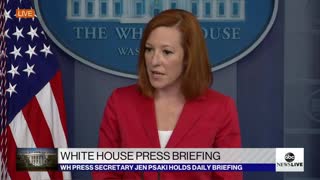US Olympian Turns Back on American Flag and Jen Psaki Says Biden Respects Her Decision