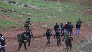 Choques entre palestinos y ejército israelí