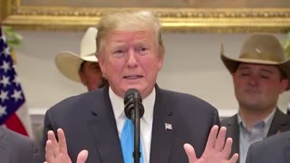 President Trump calls out names when asked about treason