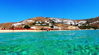 Mykonos Island and Elia beach