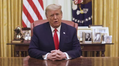 Trump speaks after 2nd Impeachment fiasco