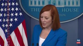 Psaki Freezes Up When Asked Why Biden Didn't Commemorate D-Day