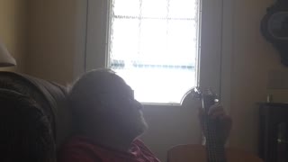 Dad playing Guitar 3