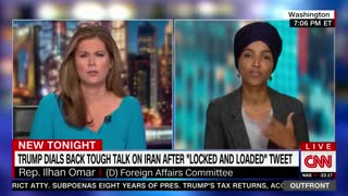 Ilhan Omar slams Trump over threats to Iran