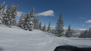 Chest Cam Skiing in Breckenridge Ski Resort - Claimjumper