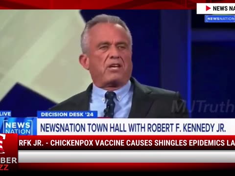Watch RFK Jr. - Chickenpox Vaccine Causes shingles Epidemics Later On