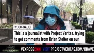 Project Veritas Brutally Confronts CNN's Brian Stelter