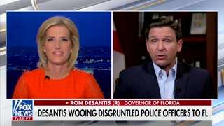 Ron DeSantis Says Police Officers Are Flocking To Florida