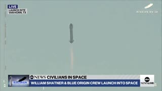 William Shatner Gets Launched Into Space