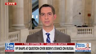 Cotton TORCHES Biden For Being 'Weak And Impotent" Against Putin