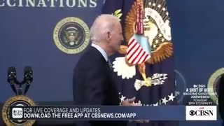 Biden Ignores Stimulus Check Question