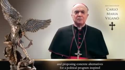 Archbishop Vigano's Urgent Message To Humanity To Resist The New World Order