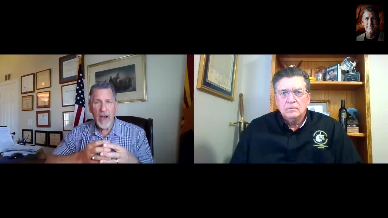 Former Sheriff Mack of Graham County, AZ and founder of the Constitutional Sheriffs and Peace Officers Association (CSPOA) discusses the boldness of our enemies in destroying the U.S. and how his orga