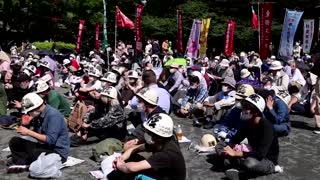 Hundreds protest Biden's Tokyo visit for Quad meeting