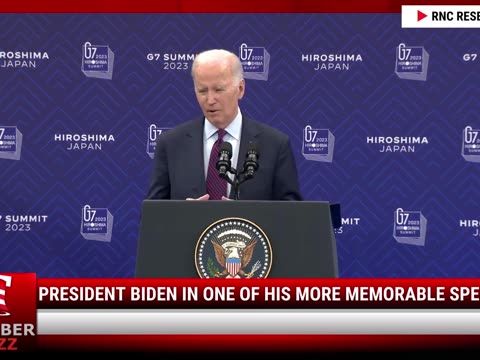 Watch: President Biden In One Of His More Memorable Speeches
