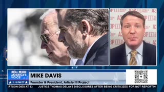 Jack Posobiec and Mike Davis react to bombshell revelations from an FBI Biden whistleblower.