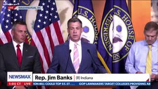 WATCH: Jim Banks slams Nancy Pelosi!