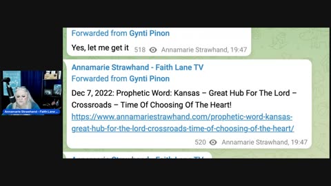 Prophetic Updates - Faith Lane Live w Annamarie 9/11/23 Encouraging Word!