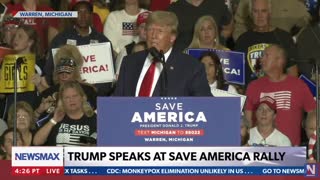 Trump slams the radical left: "I think they'd like to see me in prison..."