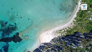 Secret unknown paradise island in Greece