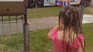Boondall Police Surprise Birthday Girl