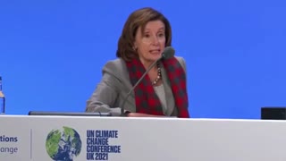 'Dark Period Of Four Years': Pelosi Takes A Shot At Trump At COP26 Climate Press Conference