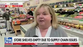 Chicago Grocery Store Owner FLAMES Biden Admin for Empty Store Shelves