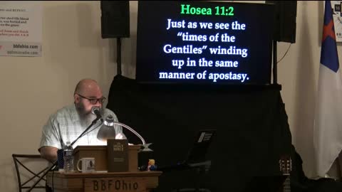 041 Hosea 11:1-7 (Expository Study of Hosea) 2 of 2