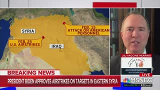 Andrea Mitchell And Adam Schiff Discuss The Airstrikes In Iraq And Syria