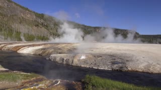 Relaxing 3 Hour Video of Geyser at Yellowstone