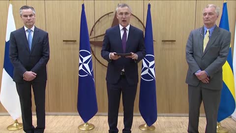 Finland And Sweden Apply To NATO