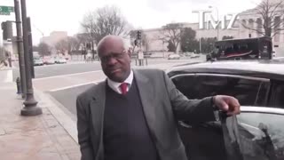 Clarence Thomas Shows Off INCREDIBLE Laugh In Heartwarming Exchange With TMZ Reporter