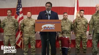 BREAKING: Gov. RonDeSantis to recommend Re-Establishing the Florida State Guard