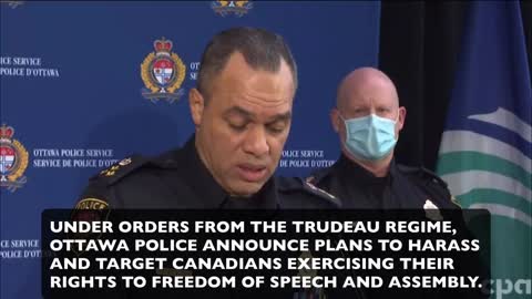 Ottawa Police Announce Their Plans to Target, Harass & Prosecute Canadian Protesters