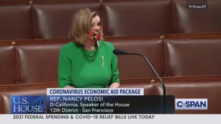 Pelosi Can't Stop Lying on the House Floor