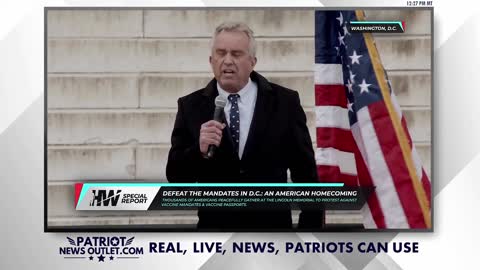 Patriot News Outlet | Robert F. Kennedy Jr., Epic Defeat The Mandates Speech
