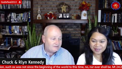 God Is Real! Join us Monday-Friday 5:30 am Eastern Time! Chuck & Rlyn Kennedy
