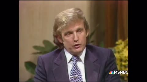 Donald Trump 1980 Tom Brokaw Interview