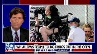 Tucker Carlson rips the Biden Administration for funding crack pipes