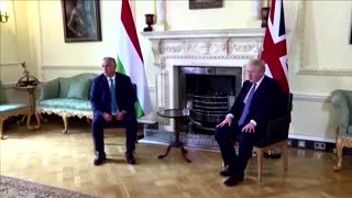 Johnson hosts Orban at Downing Street
