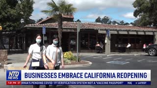 Businesses Embrace California Reopening