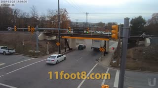 Low Bridge Fails!!! Truck Crash Compilation