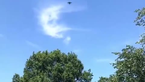 The F-35 Flies over the White House