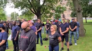 BRAVE Canadian First Responders Protest Government Enforced Mandates