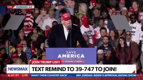 Full Trump Save America rally in Florence, Arizona