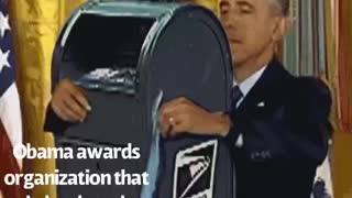 Obama awards organization that helped steal election